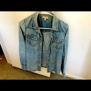 J. Crew Denim Button Down Shirt